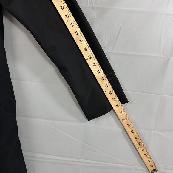 The North Face Coat Womens Small Hyvent Trench Long Waterproof Rain Jacket Black - Picture 13 of 16